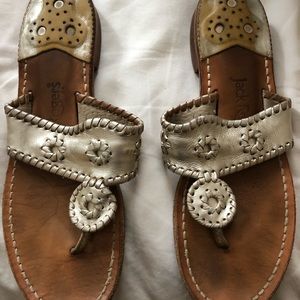 Jack Rogers - Platinum - Size 9